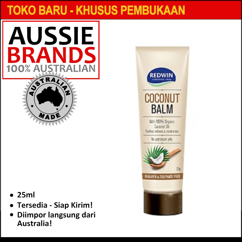 Jual Redwin Coconut Oil Balm 25ml Shopee Indonesia