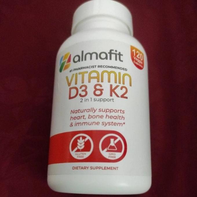 KUALITAS TERBAIK Vitamin Almafit 120 Caps Menjaga Jantung Tulang Imunitas Tubuh Asli