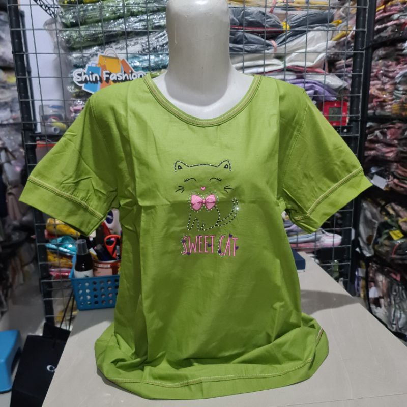 Kaos Wanita Lengan Pendek CCUE size XL