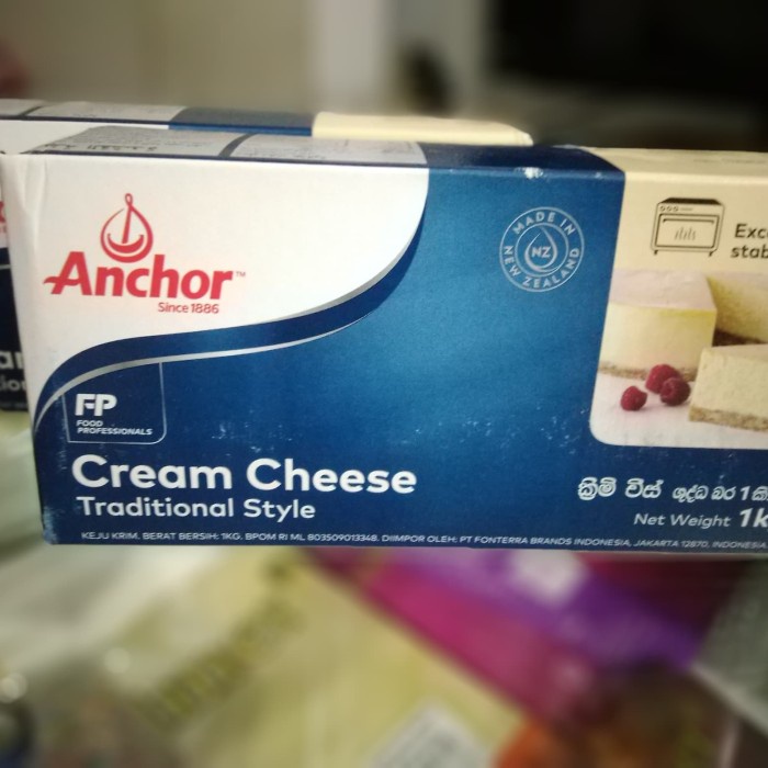 

Krim- Anchor Cream Cheese Kemasan 1Kg -Krim.