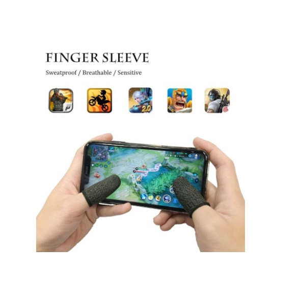 1set = 2pcs sarung jempol jari tangan untuk gaming
