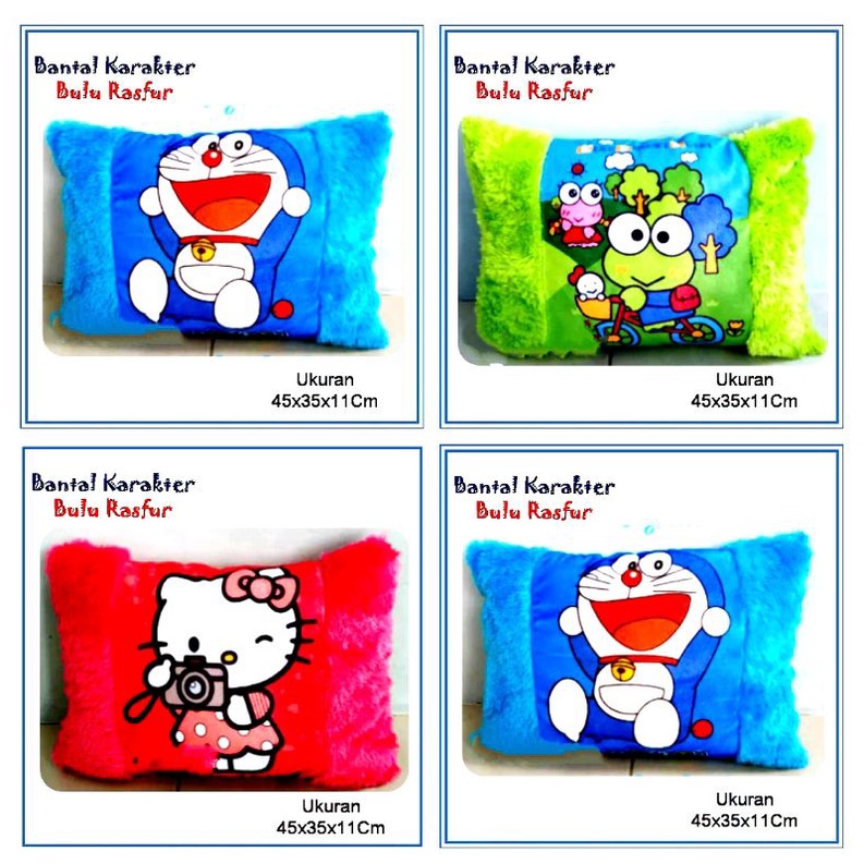 BANTAL RASFUR KARAKTER 40X30CM