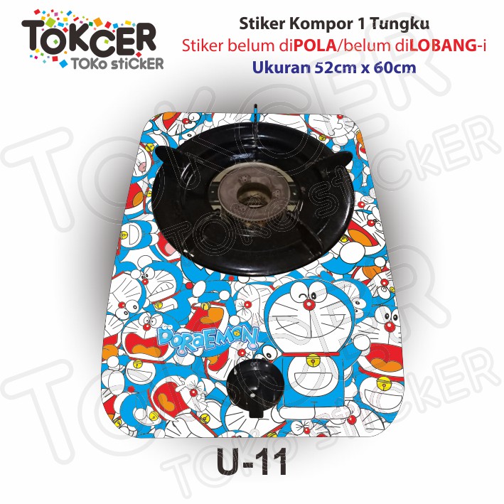 STIKER Kulkas/ Stiker Magicom/ Stiker Kompor  DORAEMON