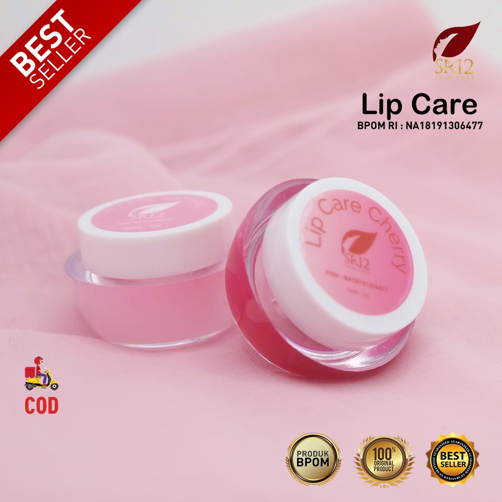 LIP CARE SR12 Lip Balm Pelembab Bibir Alami dan Pencerah Warna Bibir