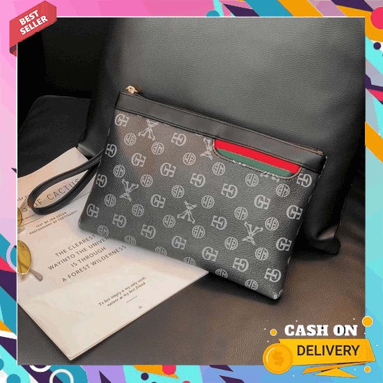 Clutch Coach Kulit Asli Import Clutch Bag Pria Kulit Handbag Coach Tas Tangan Handbag Kulit Tas Clut
