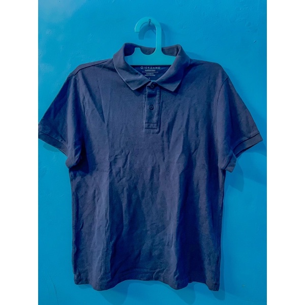 PRELOVED POLO SHIRT GIORDANO NAVY
