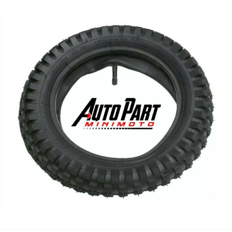 Ban Luar + Dalam Mini Trail 12.5 x 2.75 ( Ring 8 ) ukuran 12 1/2 x 2.75