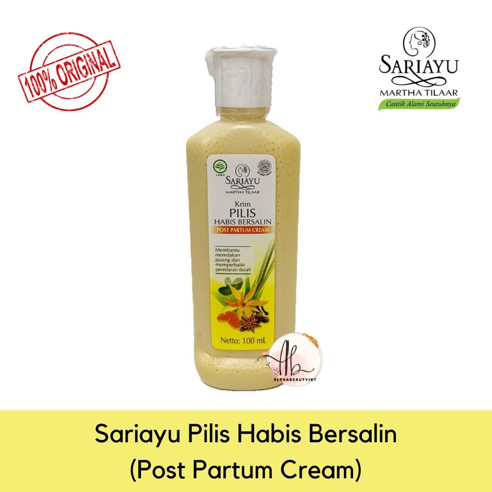 Sariayu Krim Pilis Jamu Habis Bersalin 100 Ml - Cream Pilis Sariayu Krem Pilis