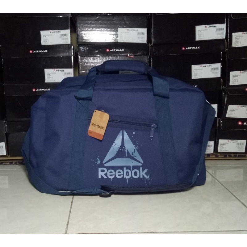 SALE SPORTSTATION 70% TAS TRAVEL SPORT GYM BAG REEBOK ASLI ORIGINAL TERMURAH