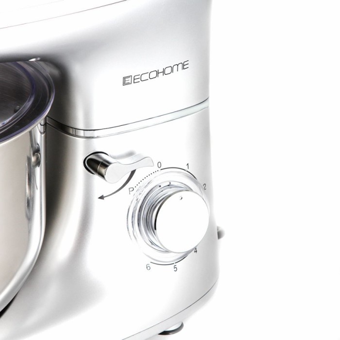 Ecohome Stand Mixer Premium Silver 6,5L