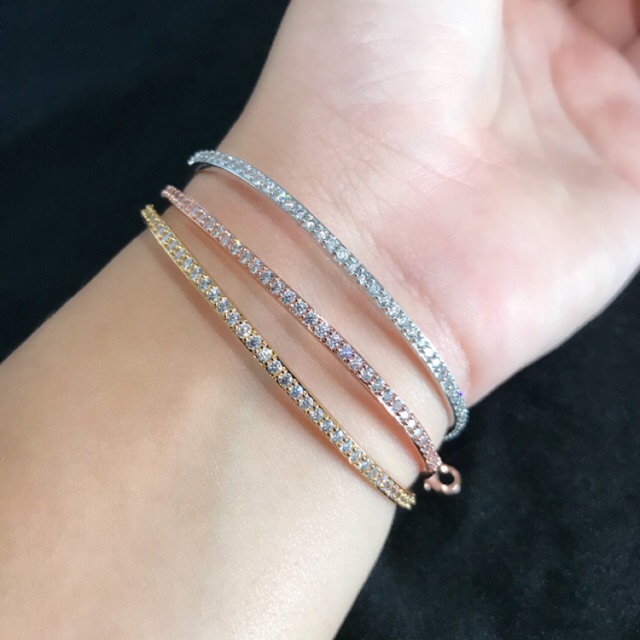 Gelang listring replika diamond / gelang bangle diamond / gelang xuping