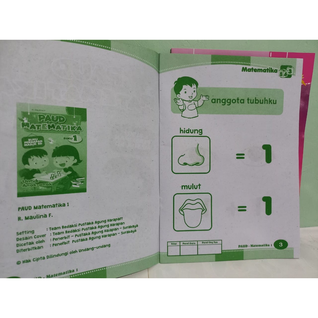 Paud Matematika (Buku PAH)