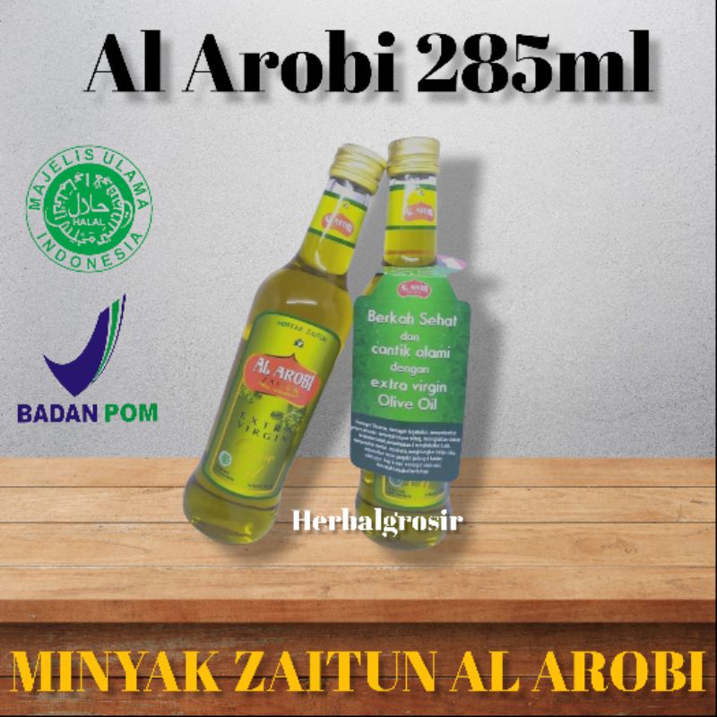 

Minyak Zaitun Al Arobi 285ml