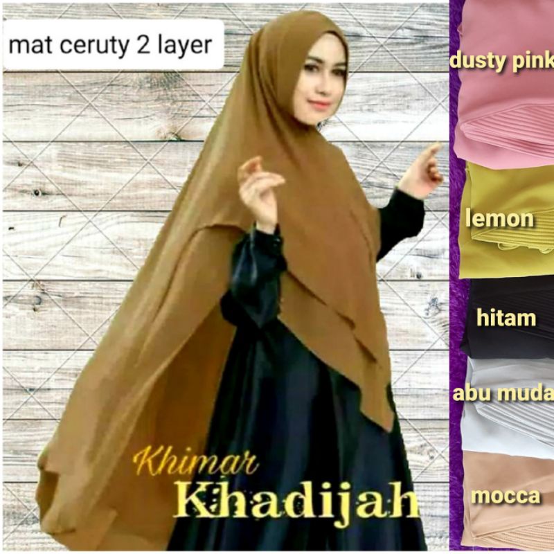 hijab-khimar khadijah xxl jumbo