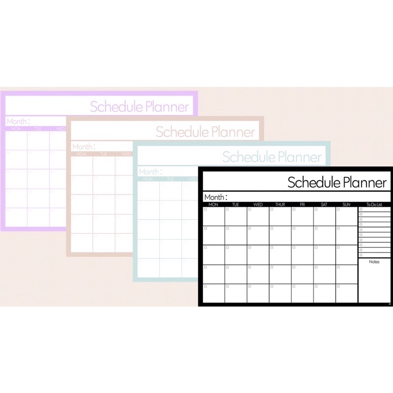 

Schedule Board Paper