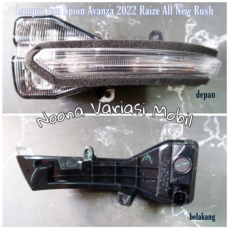 Lampu sein riting spion Avanza Veloz 2022 All new rush raize