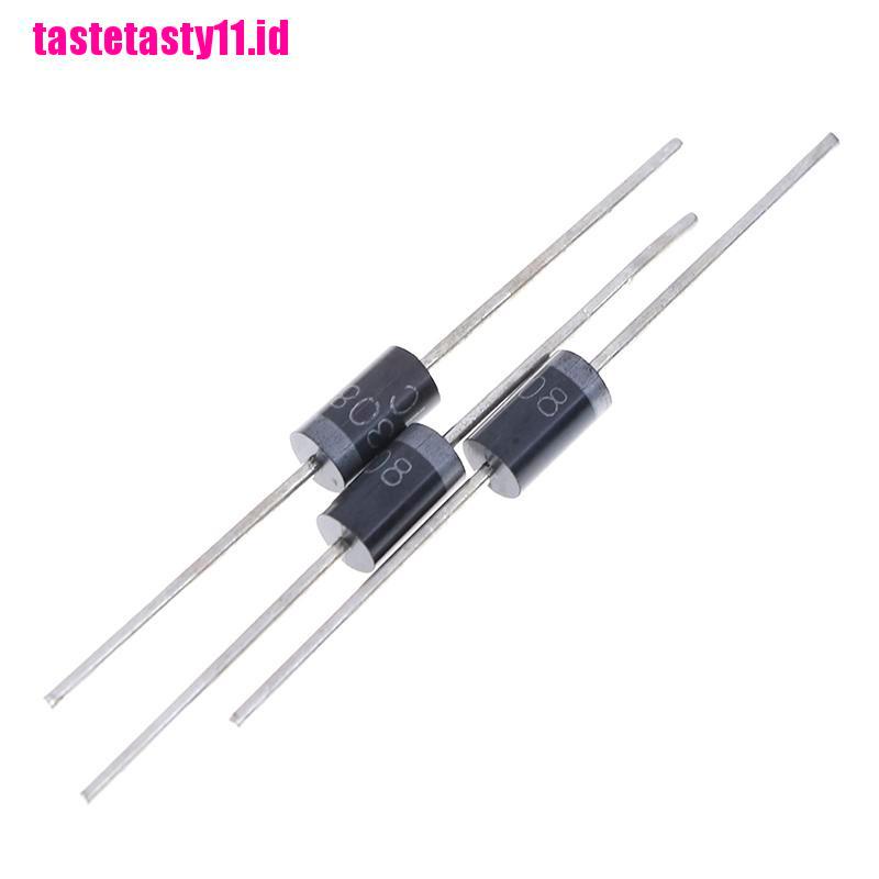 【TTID】10 Pcs HER308 HER 308 rectifier ultra fast recovery diode 3A 1000V DO-27