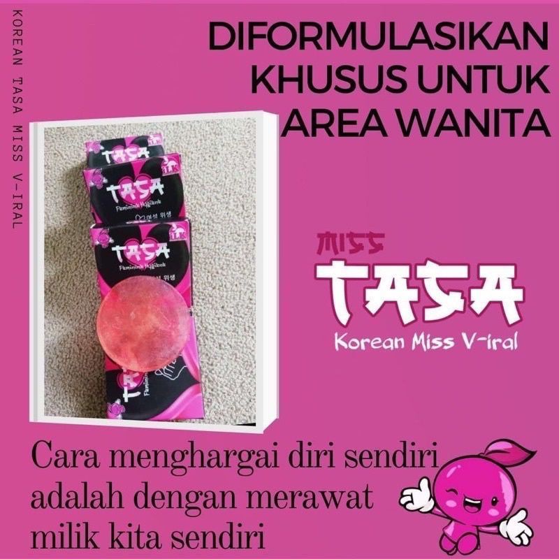 Bundara.id Ko-376 Sabun pembersih Korean soap BPOM merapatkan miss v &amp; Mengatasi keputihan