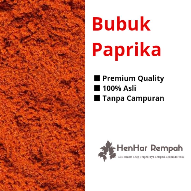 Paprika Bubuk 250 gram &amp; 500 gram