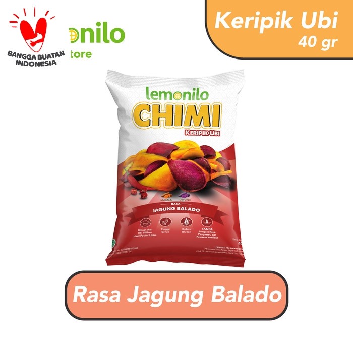 

Lemonilo Chimi Keripik Ubi Rasa Jagung Balado