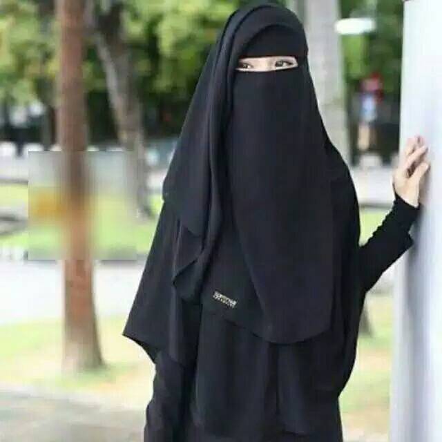 Cadar Yaman Wolfis / jilbab Rempel Siffon /cadar syari BUKAN hijab Pashmina KHIMAR jumbo