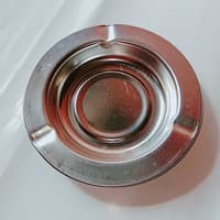 Asbak stainless | asbak murah |asbak kaleng | asbak bulat - PERABOT