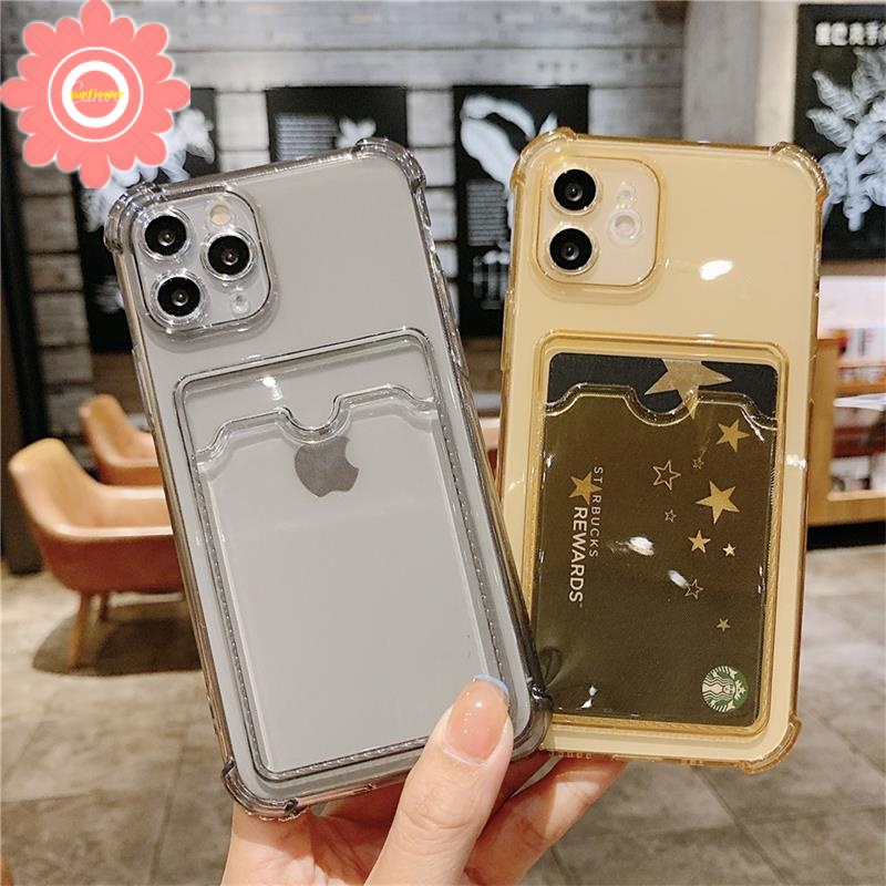 Tempat Kartu Phone Case Samsung A04 A14 A23 A04e A53 A73 A33 A32 A13 A03 A52 A72 A10s A22 A12 M12 A51 A03s A21s A02s A50 A50s A30s Shockproof Soft Back Cover