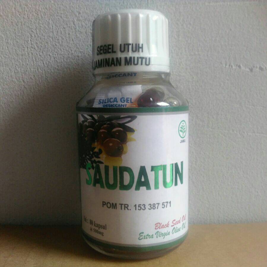 Terbaru Original Saudatun Minyak Habbatussauda Minyak Zaitun 80 Kapsul Grosir