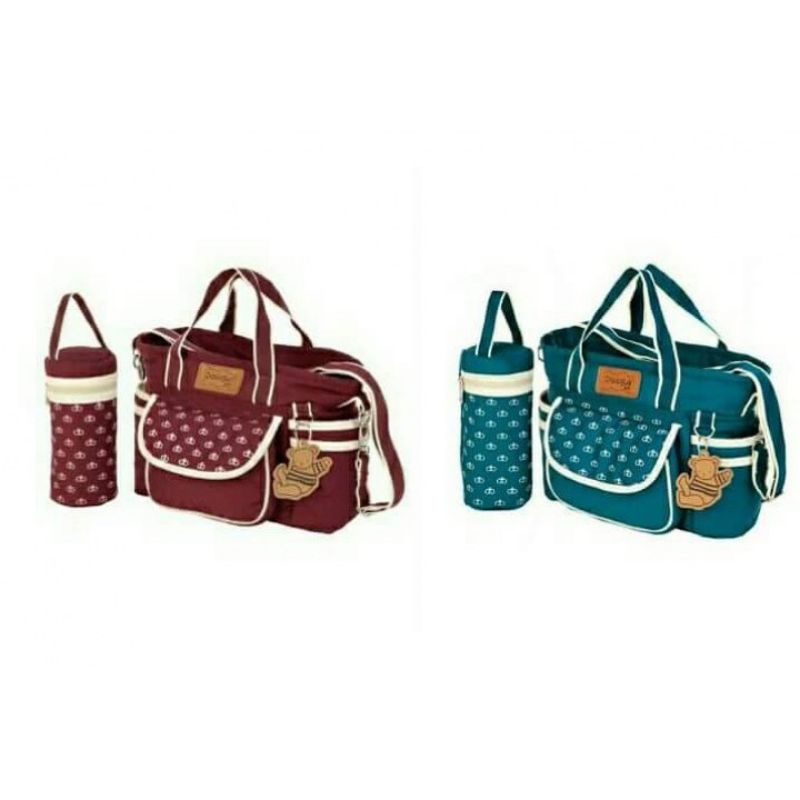 DIALOGUE SMALL DIAPER BAG EMERALD SERIES [DGT7401]