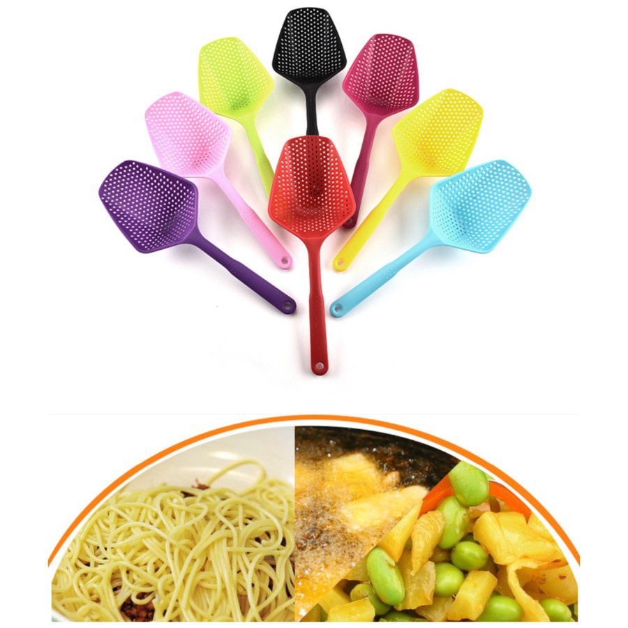 GSPRO3 Sendok Saringan Tirisan Sayuran Dan Gorengan Scoop Colander Strainer GSPRO3