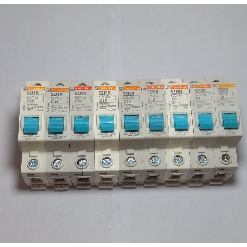 NCB C2,C4,C6,C16,C20,C25,C32,C40 | UNTUK INSTALASI LISTRIK RUMAH