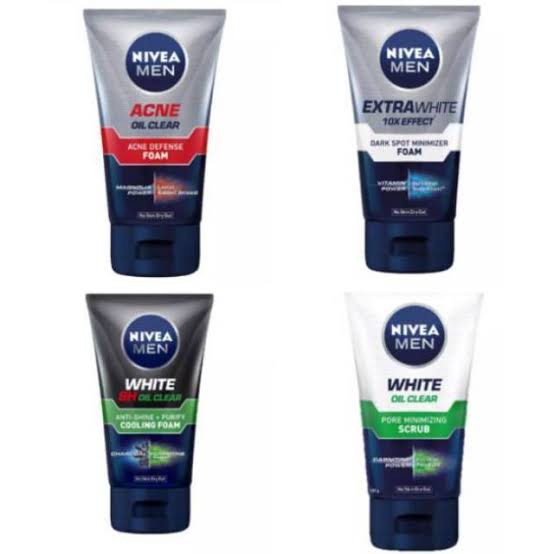 NIVEA MEN FACIAL FOAM 100ML