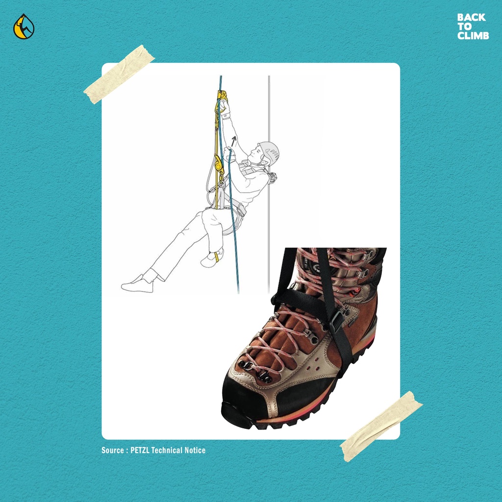Petzl Footape Adjustable Webbing Foot loop