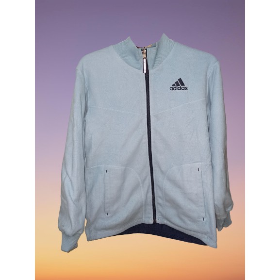 Baju Pria Jaket Cowok Adidas Reversible Bolak Balik Bisa Unisex Juga Original