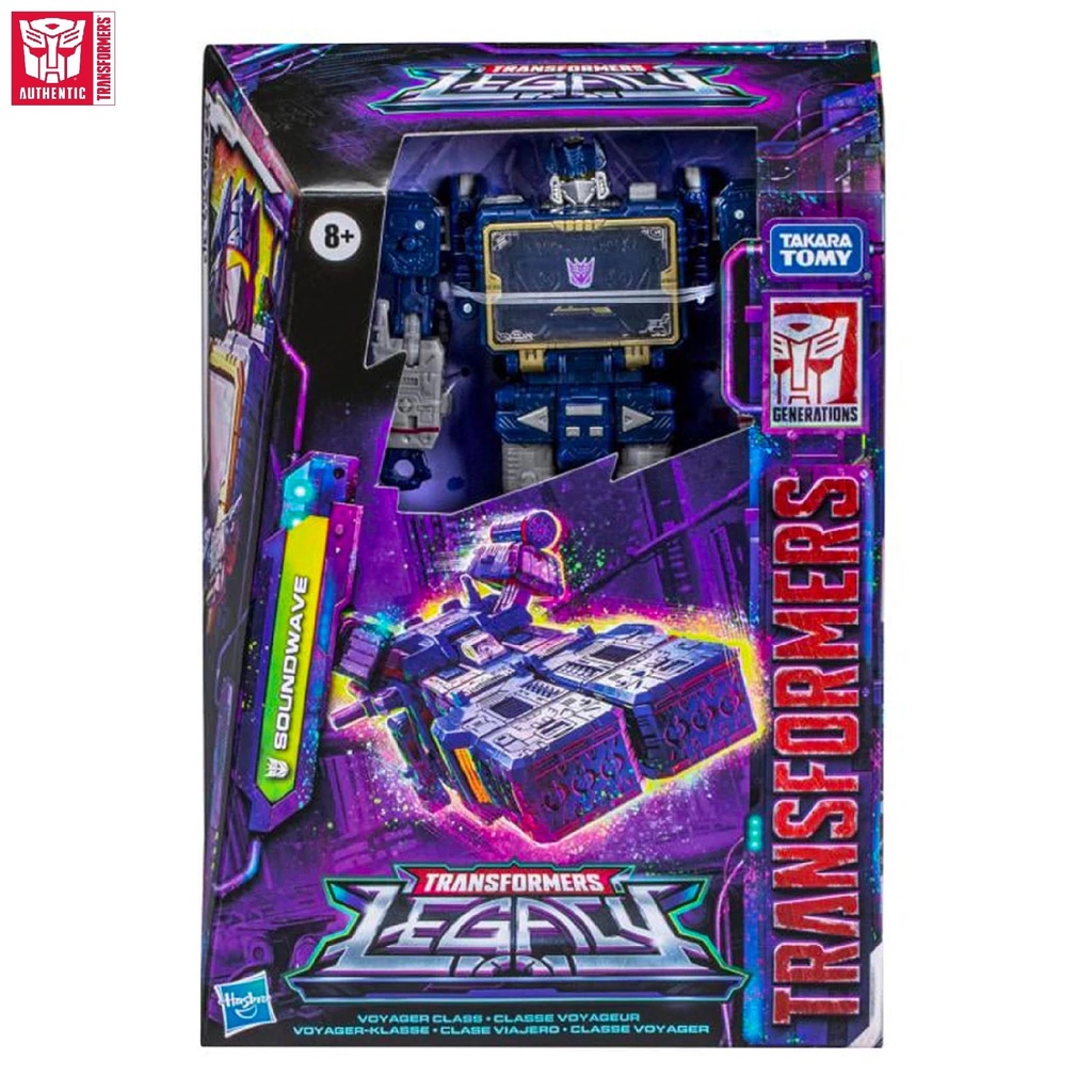 TRANSFORMERS Generations Legacy Voyager Class Soundwave Action Figure