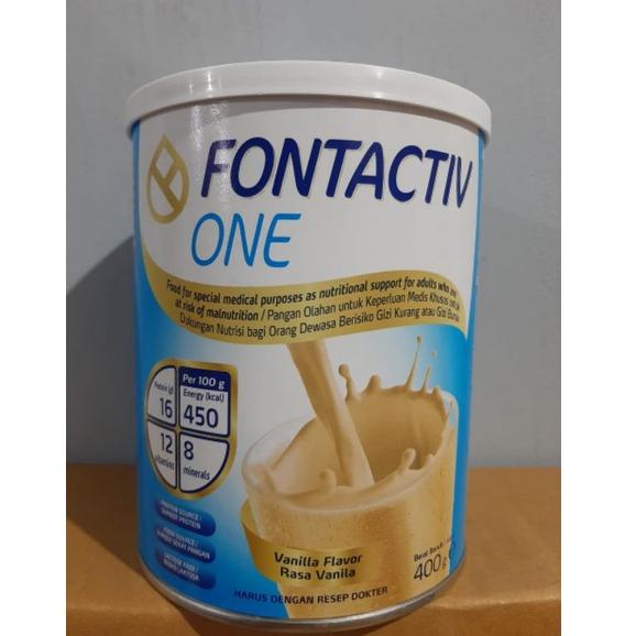 

ㄼ Fontactiv One Fontactive One Susu Tinggi Protein 400g SIAP KIRIM 3189 ♘