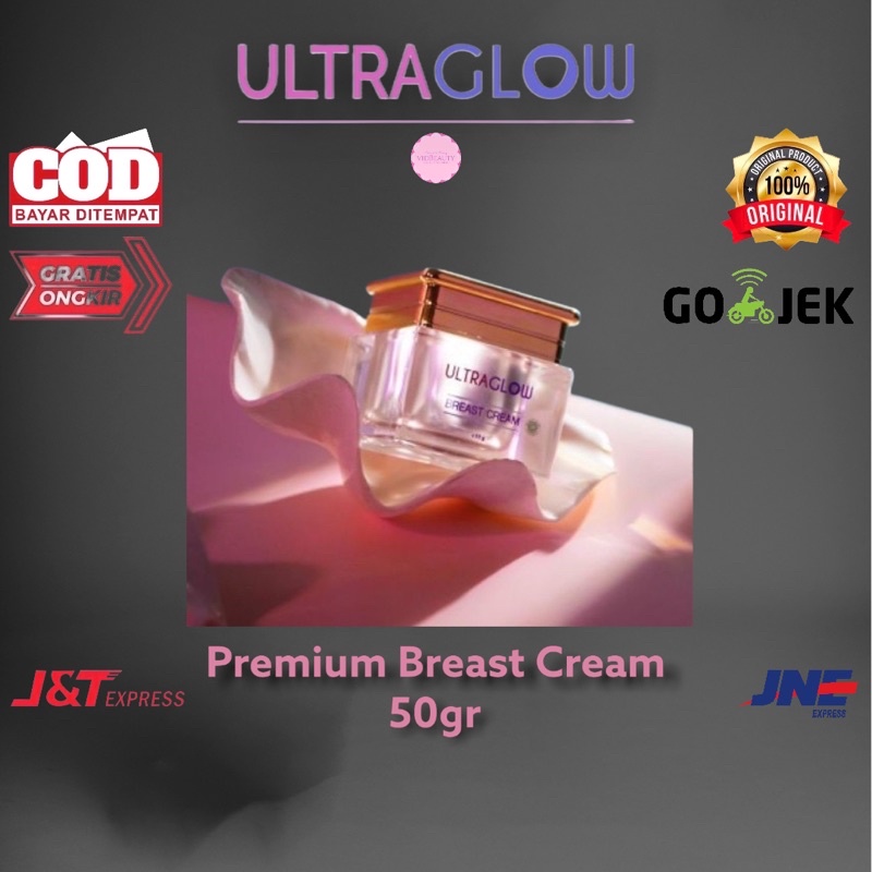 ULTRAGLOW BREAST CREAM ORIGINAL 100% PENGENCANG PAYUDARA 50 gr BY WINNY PUTRI LUBIS