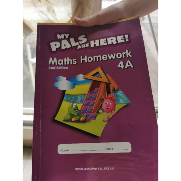 My Pals Are Here Math Homework 4A ( seken)