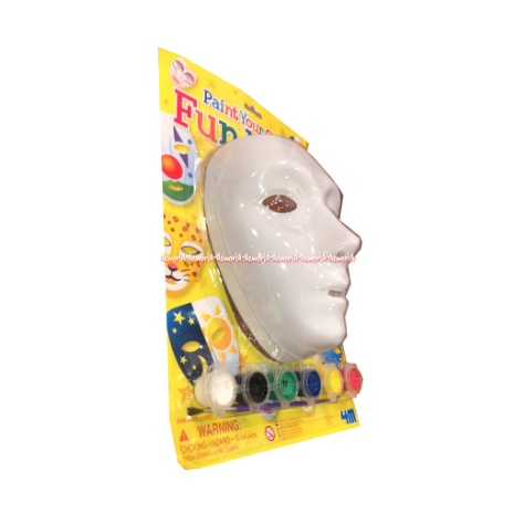 4M Paint Your Own Mask Mainan Kreasi Menghias Topeng Melukis mewarnai Topeng Untuk Anak Kreatifitas