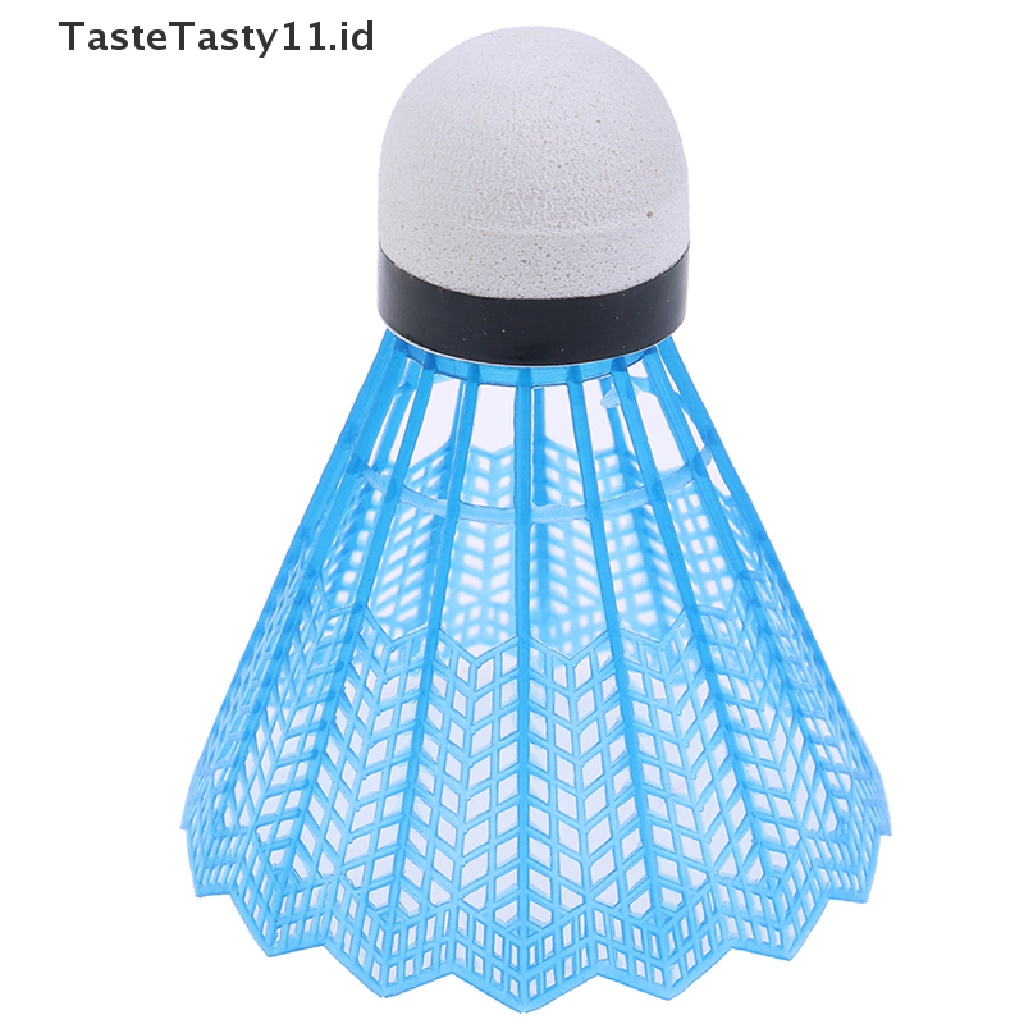 Tastetasty 12pcs Kok Badminton Bahan Plastik Warna-Warni