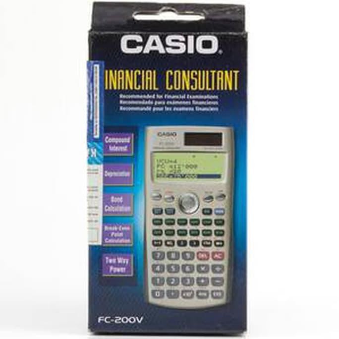 

CASIO FC-200 FINANCIAL KALKULATOR - CUCI GUDANG LHOOO
