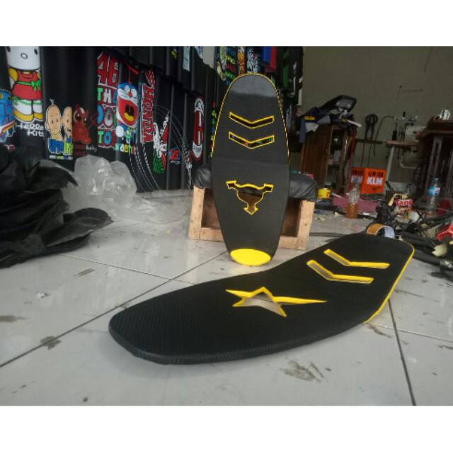Jok slim jupiter z jupiter burhan modifikasi lubang custom