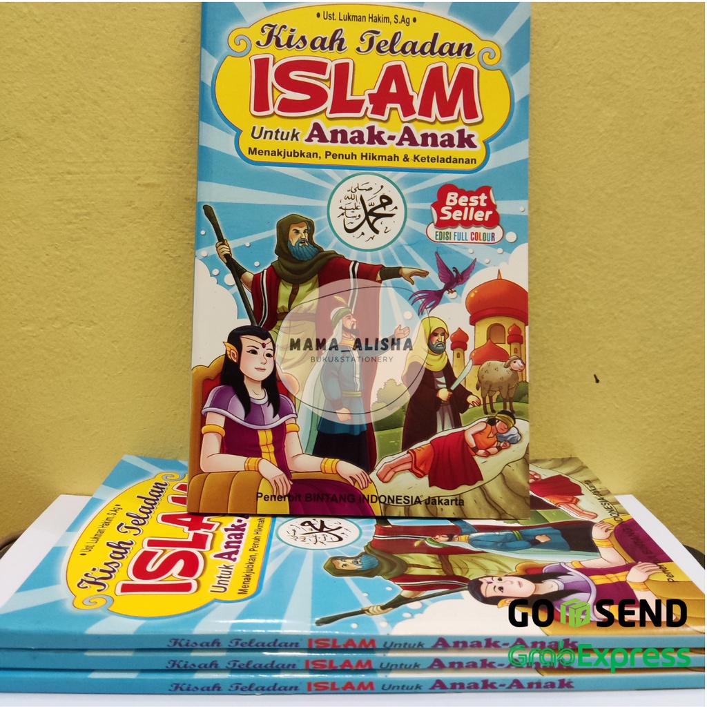 Jual Buku Kisah Teladan Islam Untuk Anak PAUD TK Dan Pra SD Full Color ...