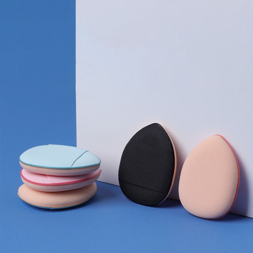 1pc Spons Puff Air Cushion Mini Bentuk Jempol Tangan Lucu Untuk Basah / Kering