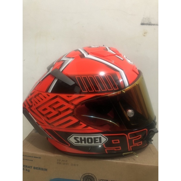 Helm Shoei XSpirit 3 RedAnt