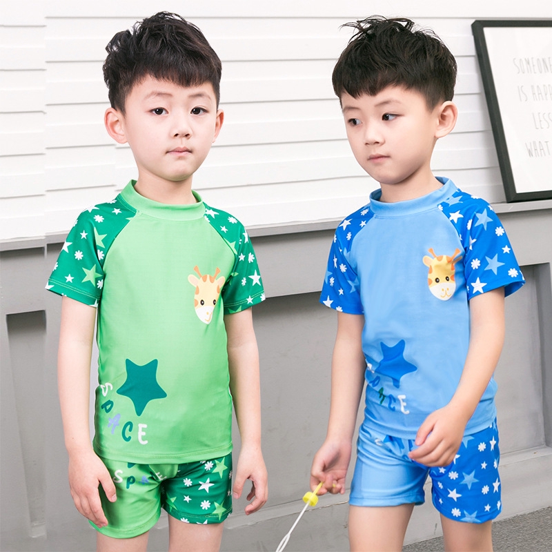  Baju  Renang Anak  Laki  laki  Model Boxer Motif  Kartun  