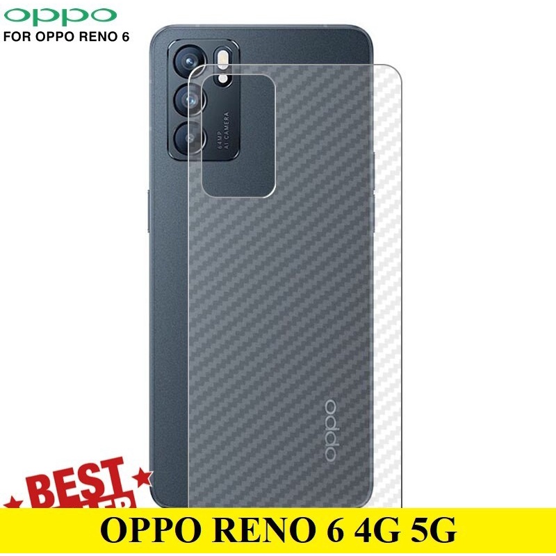 Garskin OPPO RENO 6 4G Back Protector Skin Handphone