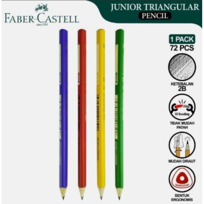 

faber castell junior trianggular