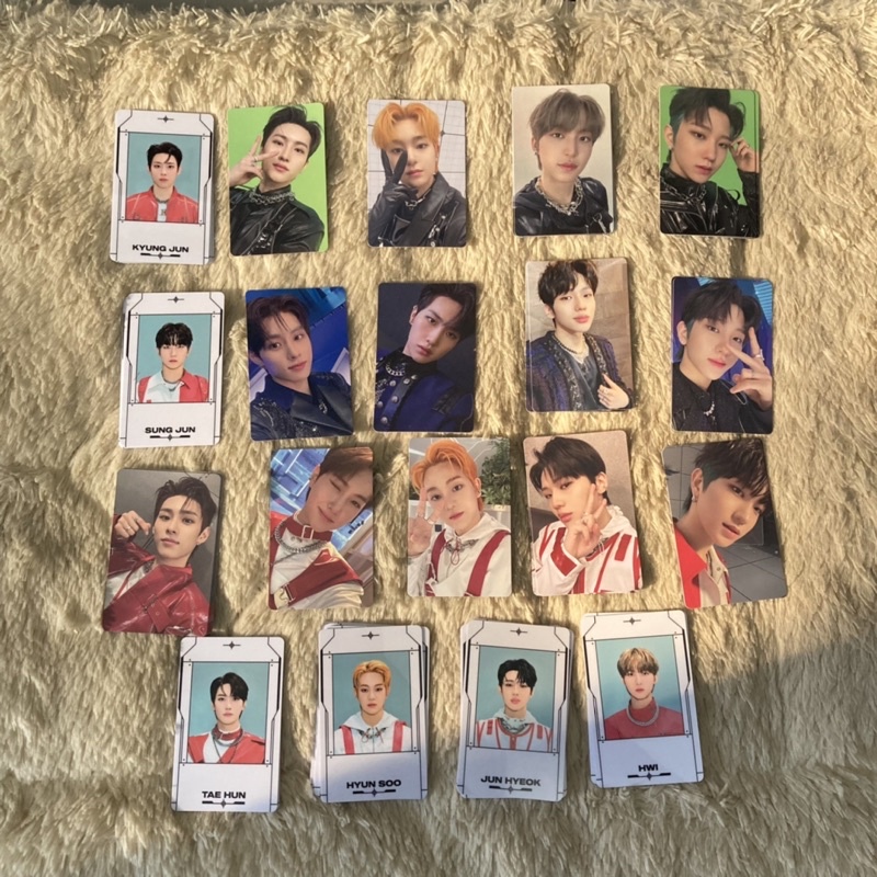[BACA DESKRIPSI] READY STOCK PHOTOCARD TNX WAY UP ALBUM ONLY KYUNGJUN TAEHUN HYUNSOO JUNHYEOK HWI SU