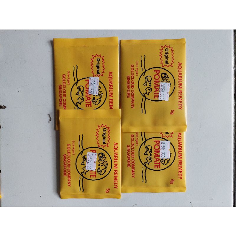 obat ikan pomate asli